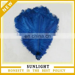Fahion Blue Ostrich Feather Factory Wholesale Wedding Centerpieces Ostrich Feather thumbnail-1