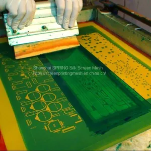 High Tension Polyester Silk Screen Printing Mesh for Pcb Glass Textile t Shirt thumbnail-5