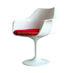 Fiberglass Tulip Arm Chair thumbnail-3