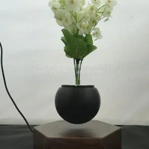 Hexagon Magnetic Floating Leivtate Flying Air Bonsai Pot Planter Tree thumbnail-2