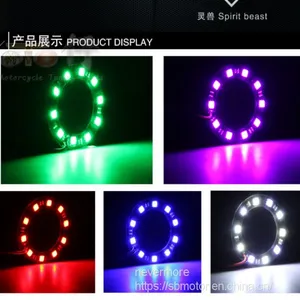 Spirit Beast Motorcycle Modified LED Decorative Front Light Super Bright FR307 thumbnail-2