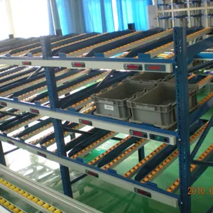 Available In A Range Of Bed Lengths Flow Rack Rollers Pallet Flow Rails thumbnail-1