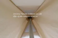 Double Door Indian Tent Canvas Camping Tents Luxury Safari Tents Supplier Canvas Hunting Tent Price thumbnail-5