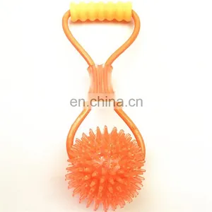 Pet Toy Interactive Spiked Elastic Drawstring Ball Molar Dog Toys Tpr thumbnail-6