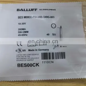 Balluff Proximity Switch Sensor BESM08EE-PSC20B-S49G-003 thumbnail-5