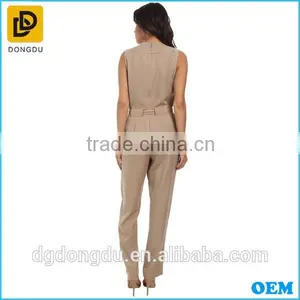 Creative Classical Hot Jumpsuit Women 2016 New Designs With Dual Hand Pockets thumbnail-4