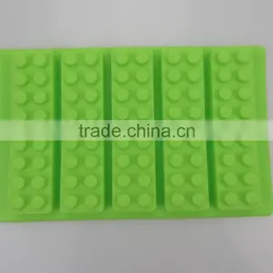 Lego Ice Mold Silicone Ice Cube Tray,10 Cavities Silicone Ice Tray thumbnail-3
