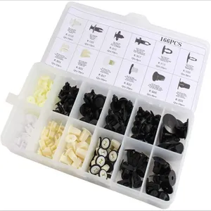 Christmas Tree Push Rivets Fastener Kit Car Accessories Plastic Blind Rivets thumbnail-2