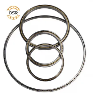China Wheel Ball Roller Rolling Bearing Angular Contact/ Radial Contact/ Four Point Contact Open/sealed/shields Differential Pinion Shaft Stage Lighting Motor Thin Section Ball Bearings thumbnail-1