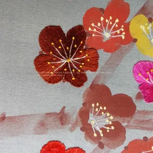 Cherry Blossom Embroidery Design thumbnail-4