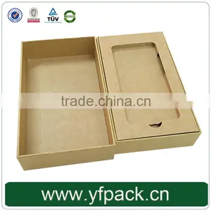 Trade Assurance Guangzhou Factory Custom Design Kraft Paper Packaging Mobile Phone Box thumbnail-1