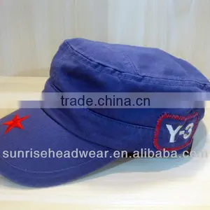 Custom Adjustable Washed Military Cap thumbnail-1