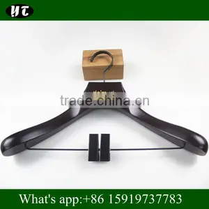 FW-1593 Luxury Wood Coat Hanger Clothes Hanger thumbnail-3