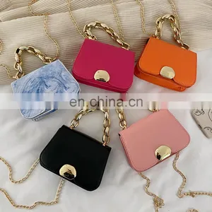 Ins Purses 2021 Candy Color Square Bags Shoulder Crossbody Chain Handbags For Women Jelly Purse And Handbags thumbnail-1