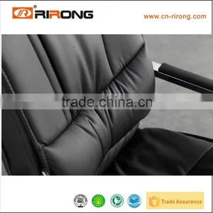 Conference Room Fabric Leather Staff Steel Office Chair thumbnail-5