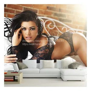 Sexy Lady Tv Background Wall Decoration Wholesale Hot Selling Home Decorative Wall Murals Drop Ship thumbnail-4
