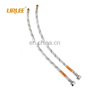 LIRLEE Factory Price Kitchen Water Mixer Faucet Flexible Plumbing Braided Hose thumbnail-1