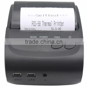5802LD 58mm Paper Width Andriod Smartphone/pc/computer Mini Bluetooth Android Thermal Pos Printer thumbnail-4