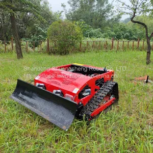 Affordable Low Price Remotely Controlled Brush Mower for Sale thumbnail-5