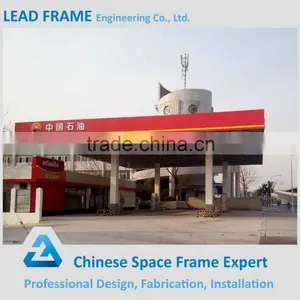 Steel Space Frame Petrol Station Construction thumbnail-1