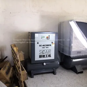 Food Industry Medical Permanent Magnet Frequency Conversion Oil-free Water-lubricated Screw Air Compressor Scroll Oil-free Air Compressor thumbnail-5