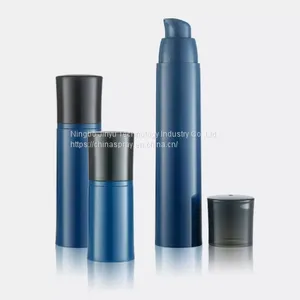 China Supplier 15ml 30ml 50ml PP PCR Plastic Empty Airless Pump Bottle Cosmetic Packaging GR201A/B/C thumbnail-1