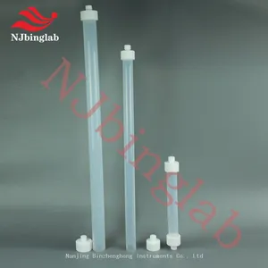 PFA Chromatography Column, Matched With PTFE Sieve Plate, Resistant to Strong Acid and Alkali, Can be Equipped With Valves thumbnail-1