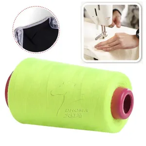 Oeko-Tex 40S/2 4000Y Sewing Thread no Knots Dyed Colorful 100% Spun Polyester Sewing Thread With 1800 Stock Colors thumbnail-3