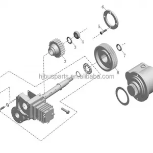 Replacement Other Bus Auto Parts Spare 7077955608 Steering Gear Booster Pump thumbnail-6