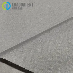 Grayish Green Dyed Woven Ocean Cycle 68gsm 290T 100%OCEAN RPET Recycled Polyester Pongee Fabric for Winter Cotton Down Jacket thumbnail-4