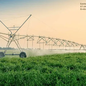 85ha Automatic Farm Center Pivot Irrigation System Equipment With Mobile Control thumbnail-5