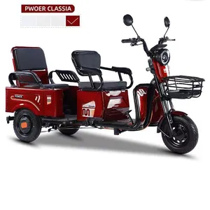 3 Wheels 600W 800w Gear Motor Electric Scooter Tricycle With EEC Coc for Europe Market thumbnail-2