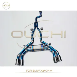 Exhaust Titanium Catback for BMW M8/ X3M X4M F97 F98/ X3M X4M F97 F98 Lci/ X5 X6 M60i Electronic Valve High-performance Automotive Exhaust Parts thumbnail-4