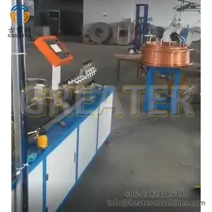 GT-ASCT19 Auto Coil Tube Straightening and Cutting Machine Chinese Heater Equipment thumbnail-2