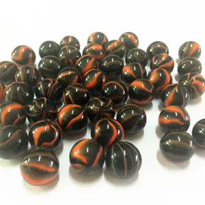 Wholesale Glass Beads Marbles 16mm 25mm Colorful Glass Beads Fishbowl Decorative Beads Craft Ball thumbnail-4