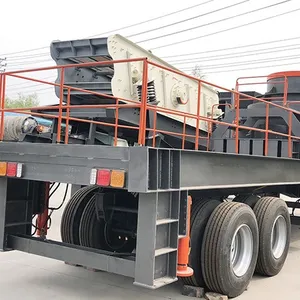 Mobile Sand-making Crushing Station, Tire-mounted Mobile Sand-making Machine, Integrated Construction Waste Crushing and Screening Machine thumbnail-3
