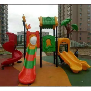 Large Outdoor Plastic Slide, Children's Swing Set for Kindergartens, Communities and Scenic Spots, Customized Playground Equipment thumbnail-4