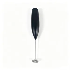 Handheld Electric Milk Frother Powered by 2 AA Batteries, Stainless Steel Whisk Coffee Foam Maker for Latte Cappuccino thumbnail-1