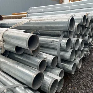 Pre-Galvanized Round Steel Pipe for General Structure Use thumbnail-1