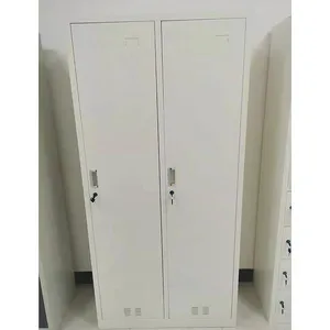 Manufacturer of Four-door Locker Wardrobes. Lockers for Employee Dormitories. Iron Storage Cabinets Are Customizable. thumbnail-5