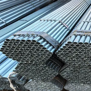 Hot Dipped Galvanized Scaffolding Steel Pipe BS1139 48.3mm Q235B For Construction Scaffold thumbnail-4