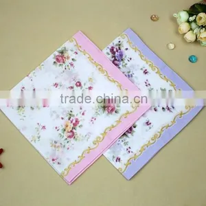 Colorful Happy Cotton Handkerchief thumbnail-1