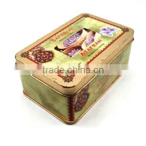 Retangular Tin Can/box Wholesale for Food thumbnail-1