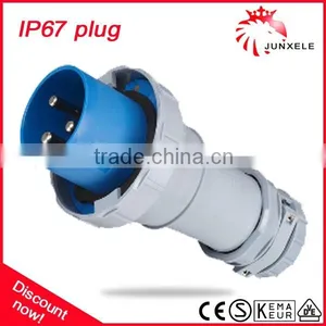 IP67 125A 230V 3P High End Type Industrial Plug thumbnail-1