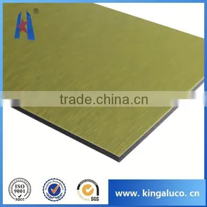 Brush Finish Aluminum Plastic Composite Panel Aluminum Compoite Sheet Manufacturer Jiangsu thumbnail-4