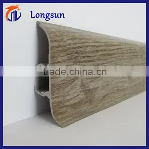 Solid Wood Flooring Baseboard Plastic Molding thumbnail-1