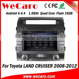 Wecaro WC-TL8013 8" Android 4.4.4 Car Dvd Player Quad Core for Land Cruiser Car Multimedia Stereo 2008-2012 thumbnail-1