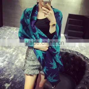 Super Soft and Warm Fashionable Designer Winter Cashmere Long Scarf thumbnail-5