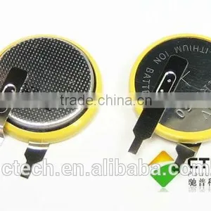Li-ion 2450 Litthium Button Cell With Solder Tabs Lir2450 3.7v Lithium Ion Button Cell Battery thumbnail-1