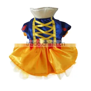 Silk Cloth Fabric Soft Wool Lining Snow White Pet Clothes Dog Apparel thumbnail-3